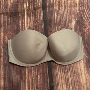 Women’s Aerie Lightly Lined Nude Strapless Bra 40C